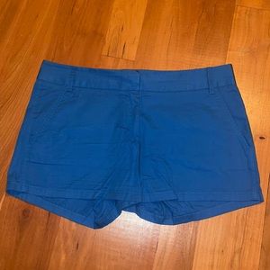 Blue J.Crew dress shorts